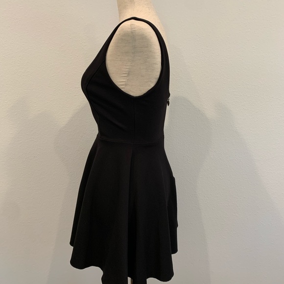 Urban Outfitters Black Fit and Flare Mini Dress - Picture 3 of 7